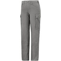 Snickers 6700 Women's Service Trousers Grey Waist 30 Inches Inside Leg 33 Inches Size 80