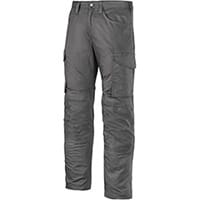 Snickers 6801 Service Trousers Knee Guard Steel Grey Waist 30 Inches Inside leg 30 Inches Size 88
