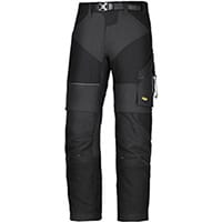 Snickers 6903 FlexiWork Trousers Black W30 Inches L30 Inches Size 88 WW1