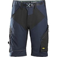 Snickers 6914 FlexiWork, Work Shorts+ Navy - Black Size: 64