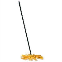 Floor Mop Thick Highly Absorbent Cloth Strands Yellow 8587YEL