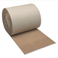 Recycled Corrugated Paper 900mm x 75m Single-Faced Roll Ambassador