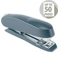 Rapesco Stapler Spinna 717 Metal Paper Guide Capacity 50 Sheets Grey