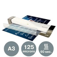 Leitz iLam Office A3 Laminator Silver & White 72531084