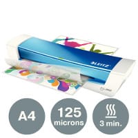 Leitz iLam Home Office A4 Laminator Blue 73681036