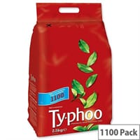 Typhoo Original Blend Tea Bags Vacuum Packed One Cup Pack 1100