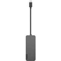 Lenovo 4X90X21427 interface hub USB 3.2 Gen 2 (3.1 Gen 2) Type-C 20000 Mbit/s Grey