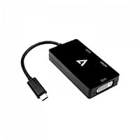 V7 CA06361 USB graphics adapter 3840 x 2160 pixels Black