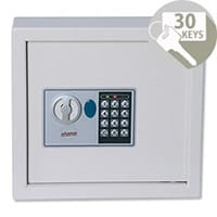 Phoenix Electronic Key Safe Cabinet with Fixings Keyrings and Tags 30 Keys