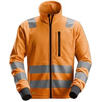 Snickers 8036 AllroundWork High-Vis Full Zip Jacket Class 3 Size XXXL Orange