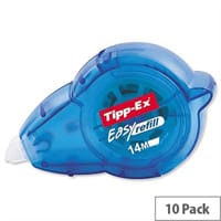 Tipp-Ex Easy Refill Correction Tape Roller 5mmx14m Pack 10 Ref 879424