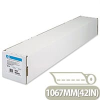 HP White Heavyweight 1067mm Coated Plotter Paper Roll Ref C6569C
