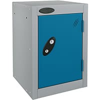 Probe Quarto 1 Door Locker Cam Lock ACTIVECOAT W305xD305xH480mm Silver Body Blue Door 7 Year Warranty