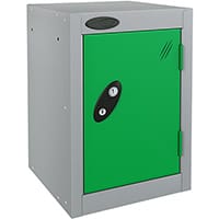 Probe Quarto 1 Door Locker Cam Lock ACTIVECOAT W305xD460xH480mm Silver Body Green Door 7 Year Warranty
