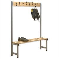 Probe ZEN Single Sided 5 Hook Bench Aluminium 10mm Solid Grade Seats L1000xD350xH475mm 7 Year Warranty