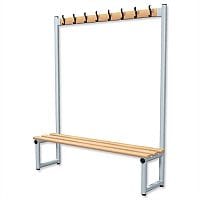 Probe ZEN Single Sided 8 Hook Bench Aluminium 10mm Solid Grade Seats L1500xD350xH475mm 7 Year Warranty