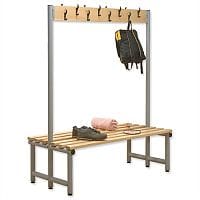Probe ZEN Double Sided 10 Hook Bench Aluminium 10mm Solid Grade Seats L1000xD720xH475mm 7 Year Warranty