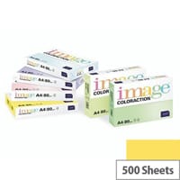 Image Coloraction Canary Deep Yellow A4 Paper 80gsm Pack of 2500