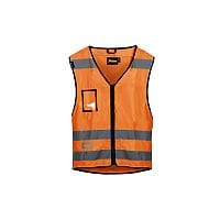 Snickers High-Vis Vest Orange Class 2 Size XXL 9153