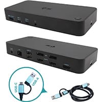 i-tec USB 3.0 / USB-C / Thunderbolt, 3x 4K Docking Station + Power Delivery 100W
