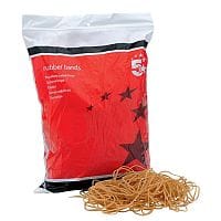 5 Star Rubber Bands No.24 Each 152x1.5mm 454g