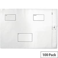 5 Star Elite Protective Envelope Polythene Opaque C3 Peel & Seal Pack 100