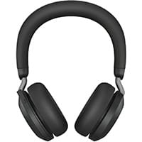 Jabra Evolve2 75 - USB-C UC with Desk Stand - Black