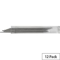 5 Star Office Pencil Refill Leads 0.7mm HB Pack 12
