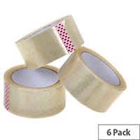 5 Star Value Parcel Tape 48mmx66m Clear