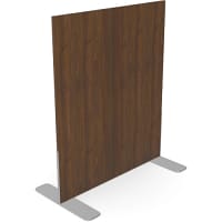 Ashford Floor Standing Fixed Screen 1200mm High 1000mm Wide antique walnut