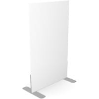Ashford Floor Standing Fixed Screen 1600mm High 1000mm Wide White