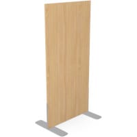 Ashford Floor Standing Fixed Screen 1600mm High 800mm Wide Beech