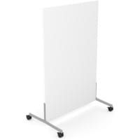 Ashford Floor Standing Mobile Screen 1200mm High 800mm Wide White