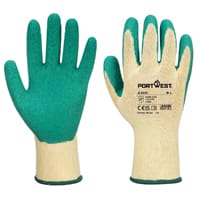 Portwest A100 Grip Glove Green XL