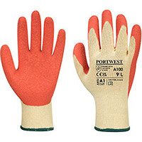 Portwest A100 Grip Glove Orange Medium
