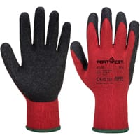 Portwest A100 Grip Glove Red & Black XXL
