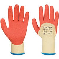 Portwest A105 Grip Xtra Glove Yellow & Orange Large