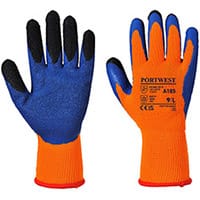 Portwest A185 Duo-Therm Glove Orange & Blue XL