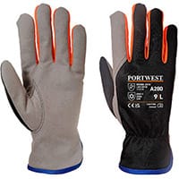 Portwest A280 Wintershield Glove Black & Orange Large