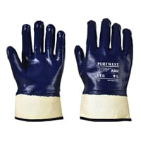 Portwest A302 Fully Dipped Nitrile Glove Navy XL
