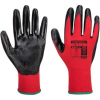 Portwest A310 Flexo Grip Glove Red & Black Small