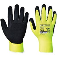 Portwest A340 Hi-Vis Grip Glove Yellow XXL
