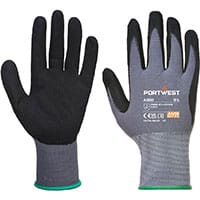 Portwest A350 DermiFlex Glove Black Size XS Regular Fit