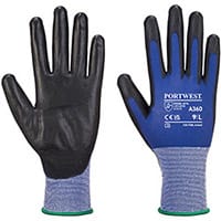 Portwest A360 Senti-Flex Glove Blue & Black Medium