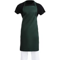 Whites Bib Apron Bottle Green
