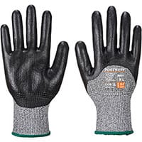 Portwest A621 Cut Nitrile Foam Glove Black Medium