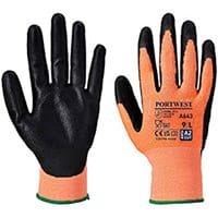 Portwest A643 Amber Cut Glove - Nitrile Foam Amber Medium