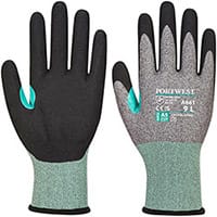 Portwest A661 VHR18 Nitrile Foam Glove Black XSmall