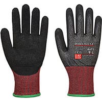 Portwest A671 AHR13 F Dark Latex Cut Glove Black XL