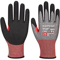 Portwest A673 AHR18 F Dark Nitrile Glove Black XL